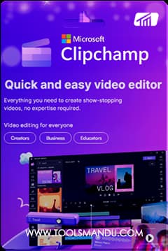 Microsoft Clipchamp Video Editor